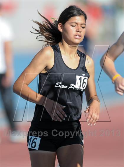 Thumbnail 2 in CIF State Track and Field Championships (Day 1 - Girls 1600m)  photogallery.