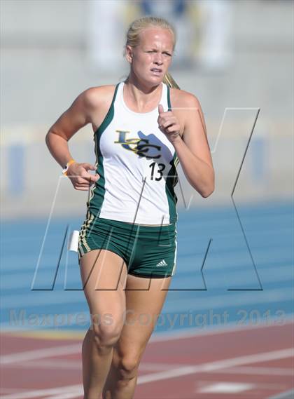 Thumbnail 3 in CIF State Track and Field Championships (Day 1 - Girls 1600m)  photogallery.