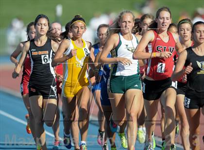 Thumbnail 3 in CIF State Track and Field Championships (Day 1 - Girls 1600m)  photogallery.