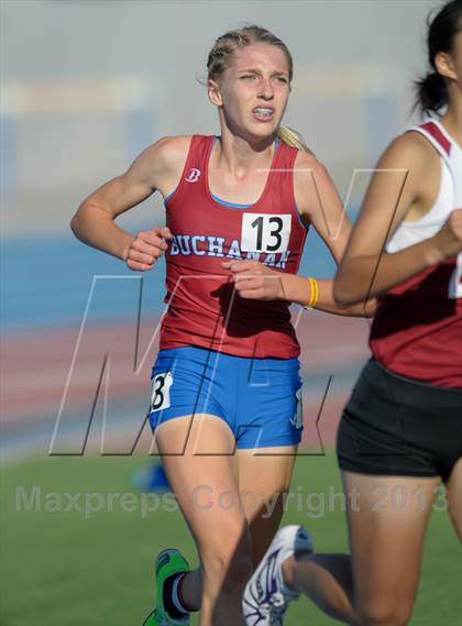 Thumbnail 1 in CIF State Track and Field Championships (Day 1 - Girls 1600m)  photogallery.