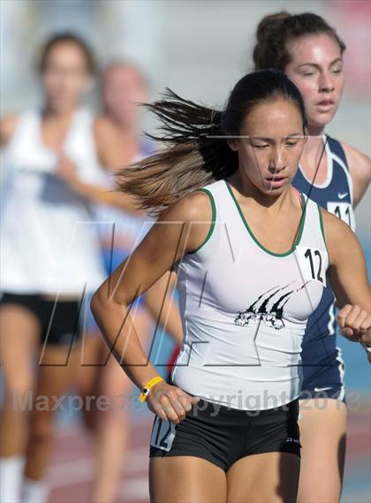 Thumbnail 3 in CIF State Track and Field Championships (Day 1 - Girls 1600m)  photogallery.