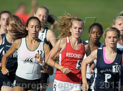 Thumbnail 2 in CIF State Track and Field Championships (Day 1 - Girls 1600m)  photogallery.