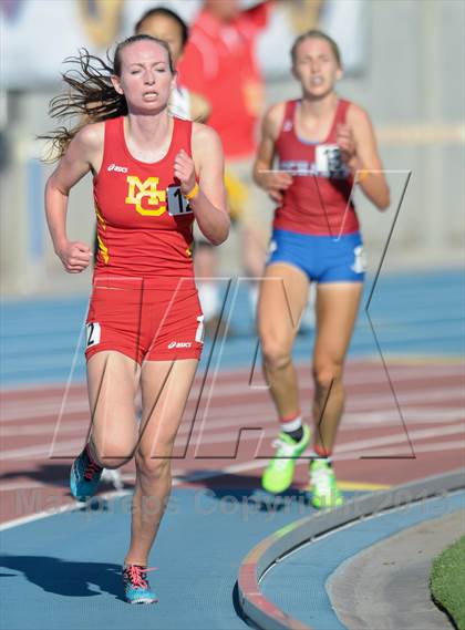 Thumbnail 2 in CIF State Track and Field Championships (Day 1 - Girls 1600m)  photogallery.