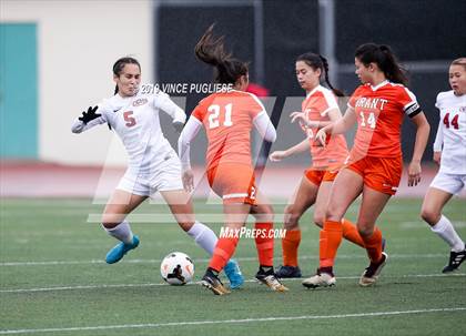 Thumbnail 2 in Grant vs. Cleveland (CIF LACS Playoffs) photogallery.