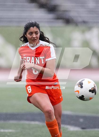 Thumbnail 2 in Grant vs. Cleveland (CIF LACS Playoffs) photogallery.