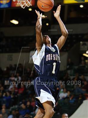 Thumbnail 1 in St. Benedict’s Prep vs Our Savior New American (Prime Time Shootout) photogallery.