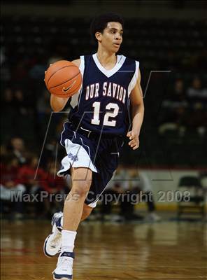 Thumbnail 1 in St. Benedict’s Prep vs Our Savior New American (Prime Time Shootout) photogallery.