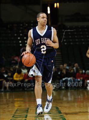 Thumbnail 3 in St. Benedict’s Prep vs Our Savior New American (Prime Time Shootout) photogallery.