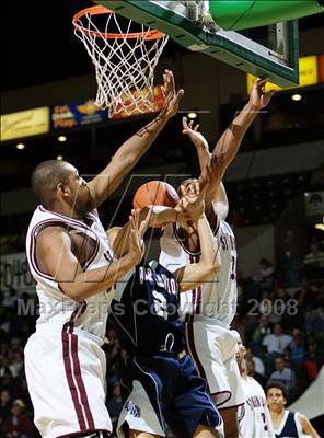 Thumbnail 1 in St. Benedict’s Prep vs Our Savior New American (Prime Time Shootout) photogallery.