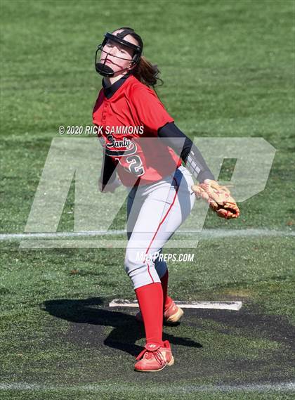 Thumbnail 2 in South Stanly vs Mooresville (Blue Devil Softball Jamboree) photogallery.