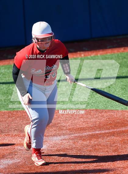 Thumbnail 1 in South Stanly vs Mooresville (Blue Devil Softball Jamboree) photogallery.