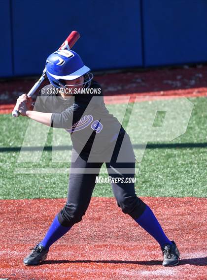 Thumbnail 2 in South Stanly vs Mooresville (Blue Devil Softball Jamboree) photogallery.