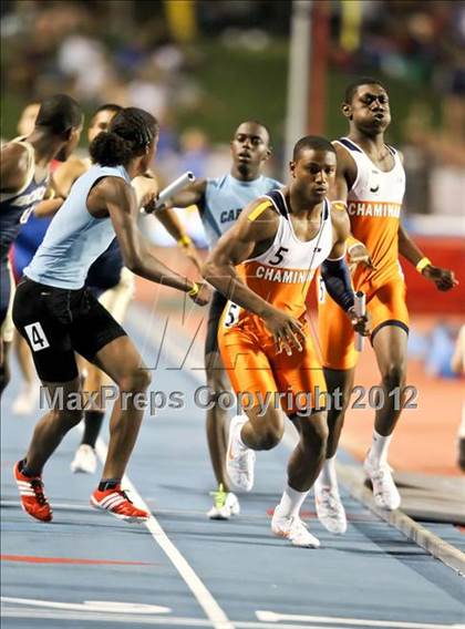 Thumbnail 3 in CIF State Track & Field Championships (Boys Preliminary Track Events) photogallery.