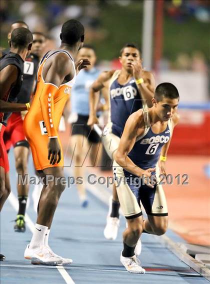 Thumbnail 2 in CIF State Track & Field Championships (Boys Preliminary Track Events) photogallery.