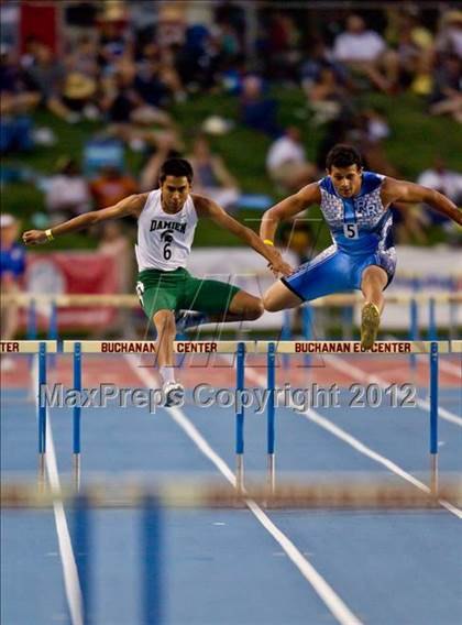 Thumbnail 3 in CIF State Track & Field Championships (Boys Preliminary Track Events) photogallery.