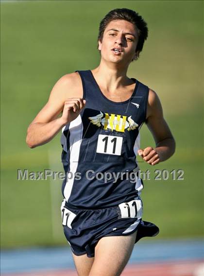 Thumbnail 1 in CIF State Track & Field Championships (Boys Preliminary Track Events) photogallery.