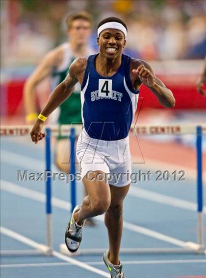 Thumbnail 1 in CIF State Track & Field Championships (Boys Preliminary Track Events) photogallery.