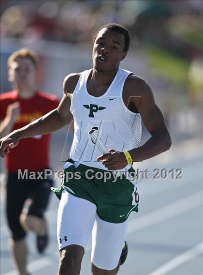 Thumbnail 3 in CIF State Track & Field Championships (Boys Preliminary Track Events) photogallery.