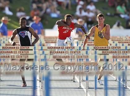 Thumbnail 1 in CIF State Track & Field Championships (Boys Preliminary Track Events) photogallery.