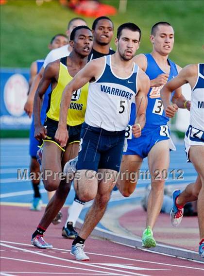 Thumbnail 1 in CIF State Track & Field Championships (Boys Preliminary Track Events) photogallery.