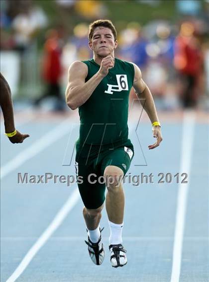 Thumbnail 1 in CIF State Track & Field Championships (Boys Preliminary Track Events) photogallery.