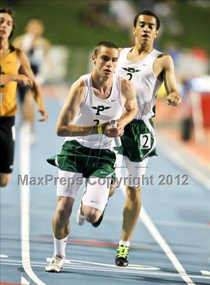 Thumbnail 1 in CIF State Track & Field Championships (Boys Preliminary Track Events) photogallery.