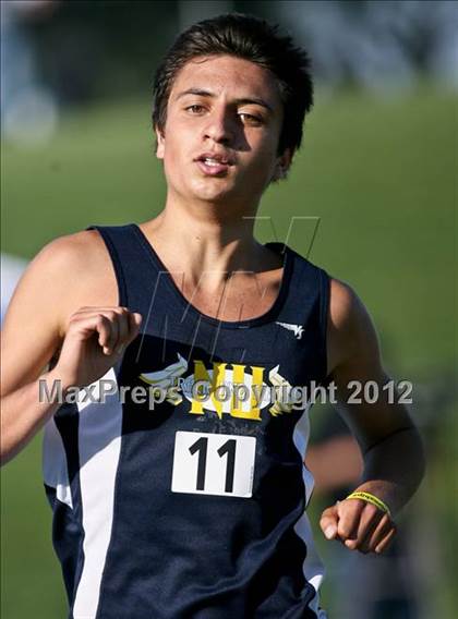 Thumbnail 3 in CIF State Track & Field Championships (Boys Preliminary Track Events) photogallery.