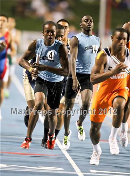 Thumbnail 2 in CIF State Track & Field Championships (Boys Preliminary Track Events) photogallery.