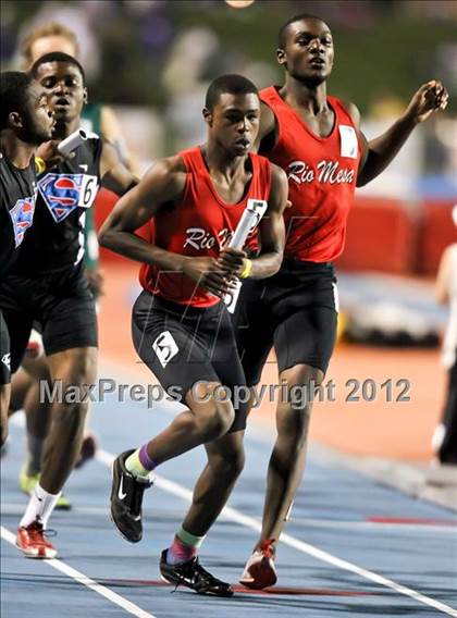 Thumbnail 3 in CIF State Track & Field Championships (Boys Preliminary Track Events) photogallery.