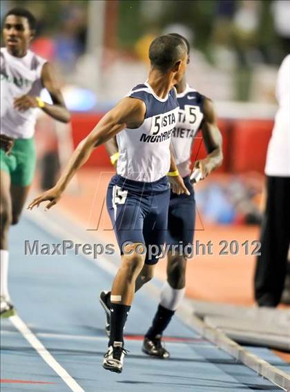 Thumbnail 2 in CIF State Track & Field Championships (Boys Preliminary Track Events) photogallery.