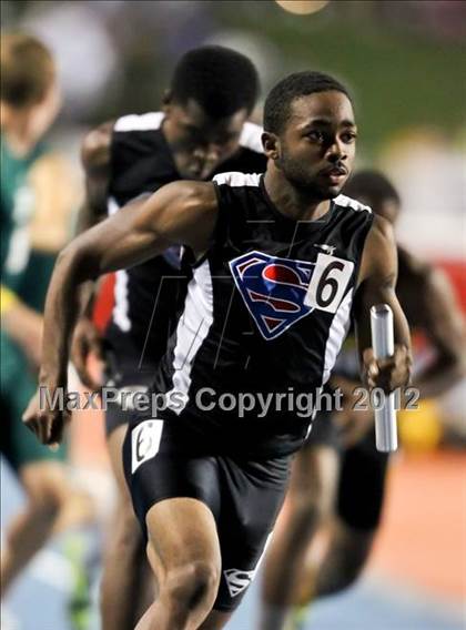 Thumbnail 2 in CIF State Track & Field Championships (Boys Preliminary Track Events) photogallery.