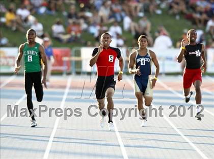 Thumbnail 2 in CIF State Track & Field Championships (Boys Preliminary Track Events) photogallery.