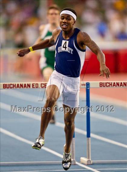 Thumbnail 3 in CIF State Track & Field Championships (Boys Preliminary Track Events) photogallery.