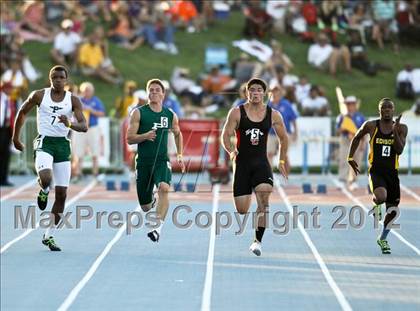 Thumbnail 3 in CIF State Track & Field Championships (Boys Preliminary Track Events) photogallery.