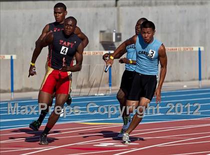 Thumbnail 1 in CIF State Track & Field Championships (Boys Preliminary Track Events) photogallery.