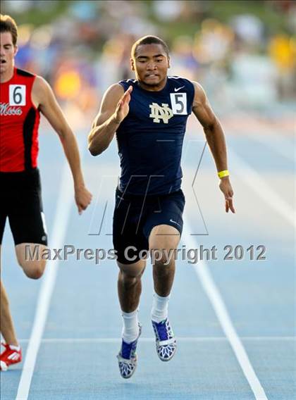 Thumbnail 2 in CIF State Track & Field Championships (Boys Preliminary Track Events) photogallery.