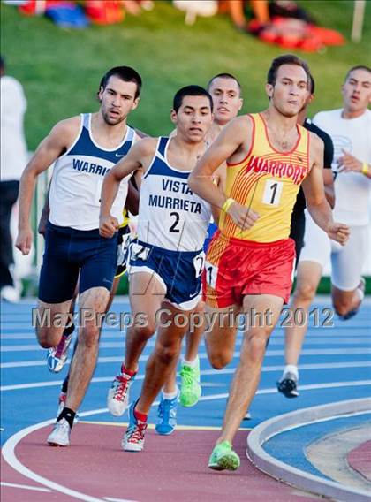 Thumbnail 2 in CIF State Track & Field Championships (Boys Preliminary Track Events) photogallery.
