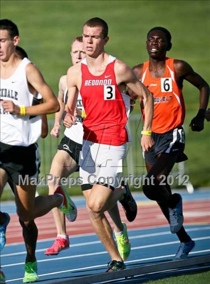 Thumbnail 3 in CIF State Track & Field Championships (Boys Preliminary Track Events) photogallery.
