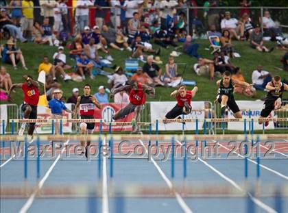 Thumbnail 2 in CIF State Track & Field Championships (Boys Preliminary Track Events) photogallery.