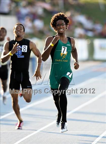 Thumbnail 2 in CIF State Track & Field Championships (Boys Preliminary Track Events) photogallery.