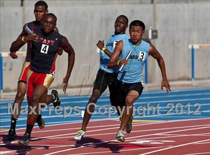 Thumbnail 1 in CIF State Track & Field Championships (Boys Preliminary Track Events) photogallery.