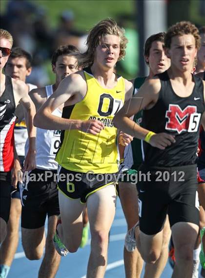 Thumbnail 1 in CIF State Track & Field Championships (Boys Preliminary Track Events) photogallery.