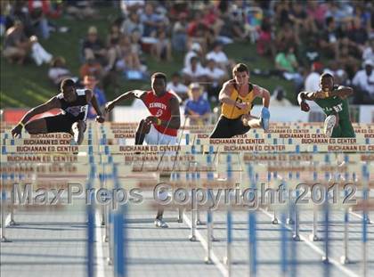 Thumbnail 3 in CIF State Track & Field Championships (Boys Preliminary Track Events) photogallery.