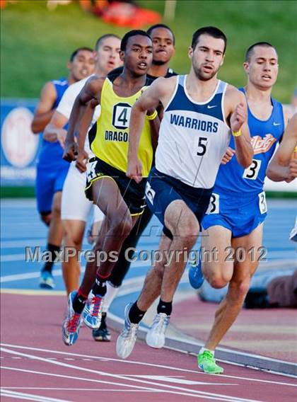 Thumbnail 2 in CIF State Track & Field Championships (Boys Preliminary Track Events) photogallery.
