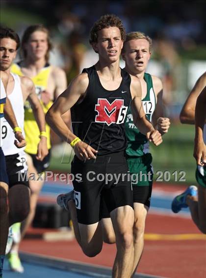 Thumbnail 1 in CIF State Track & Field Championships (Boys Preliminary Track Events) photogallery.
