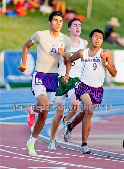 Thumbnail 1 in CIF State Track & Field Championships (Boys Preliminary Track Events) photogallery.