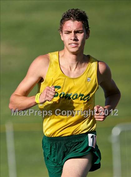 Thumbnail 3 in CIF State Track & Field Championships (Boys Preliminary Track Events) photogallery.