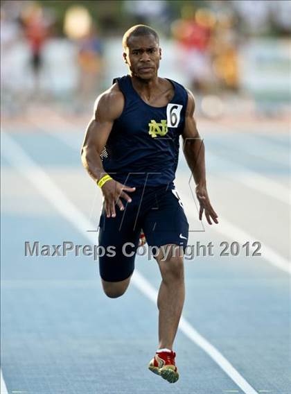 Thumbnail 2 in CIF State Track & Field Championships (Boys Preliminary Track Events) photogallery.