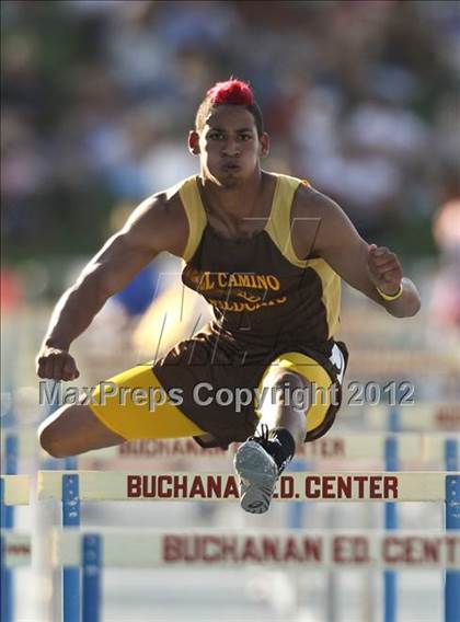 Thumbnail 1 in CIF State Track & Field Championships (Boys Preliminary Track Events) photogallery.