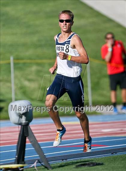 Thumbnail 1 in CIF State Track & Field Championships (Boys Preliminary Track Events) photogallery.
